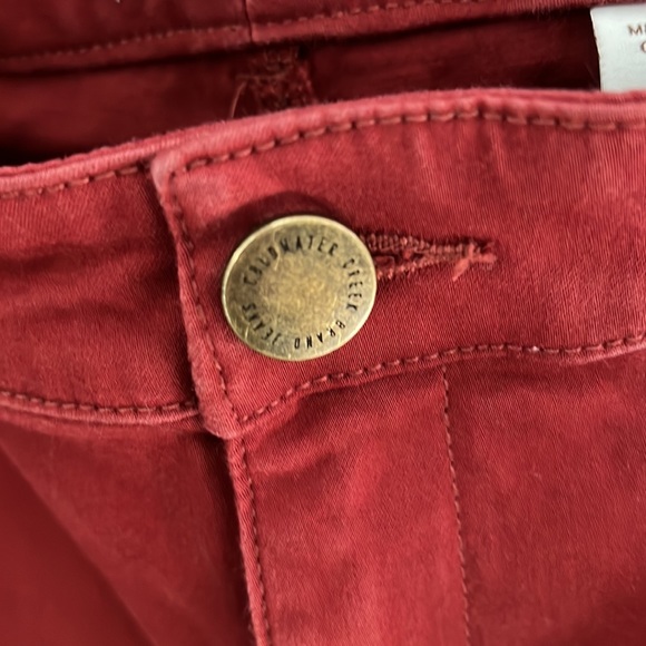 Coldwater Creek, brick red jeans (soft) - Picture 7 of 8